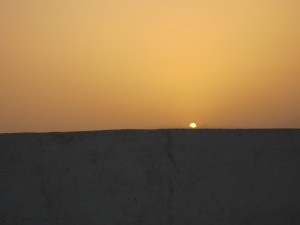 apus de soare in Sinai