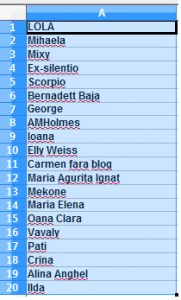 tabel concurs martisor1