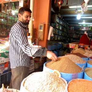 marocan souk condimente